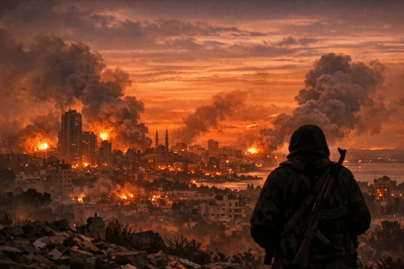 Izrael zahájil údery na cíle spojené s Hizballáhem v Libanonu