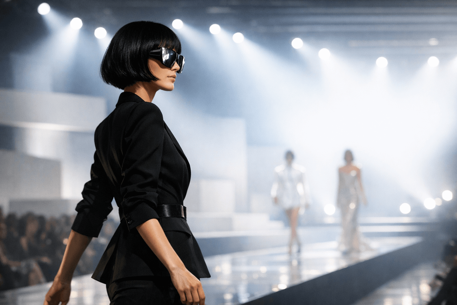 Demi Moore šokuje novým vzhledem na módní přehlídce Gucci