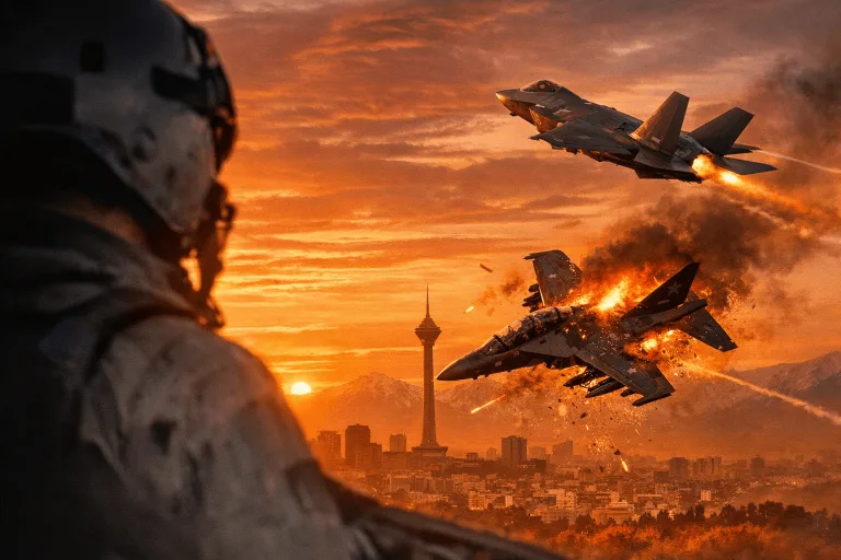 Izraelská F-35 sestřelila íránský Jak-130 v Teheránu
