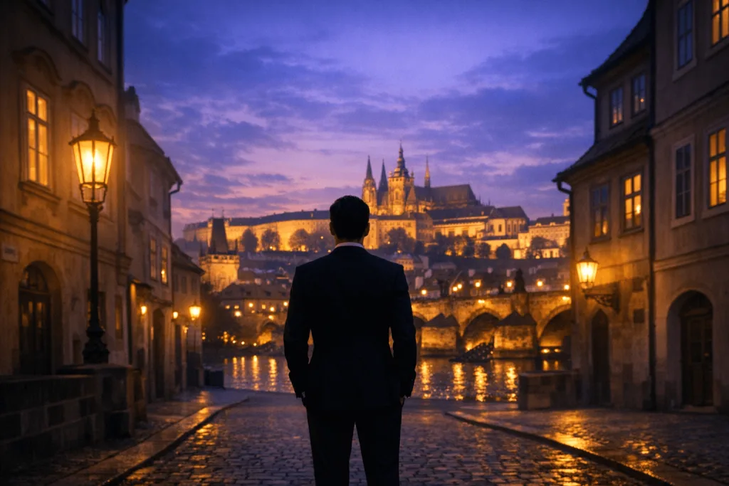 Mads Mikkelsen v Praze: Natáčení filmu s Martinem Scorsesem