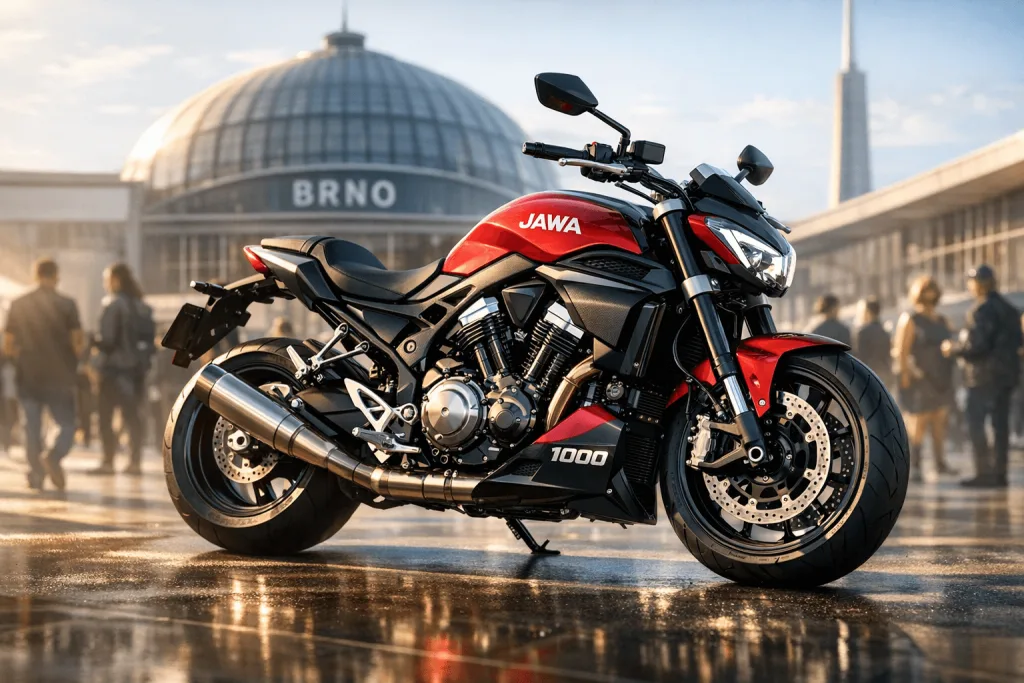 Jawa 1000: Nový prémiový model pro sběratele