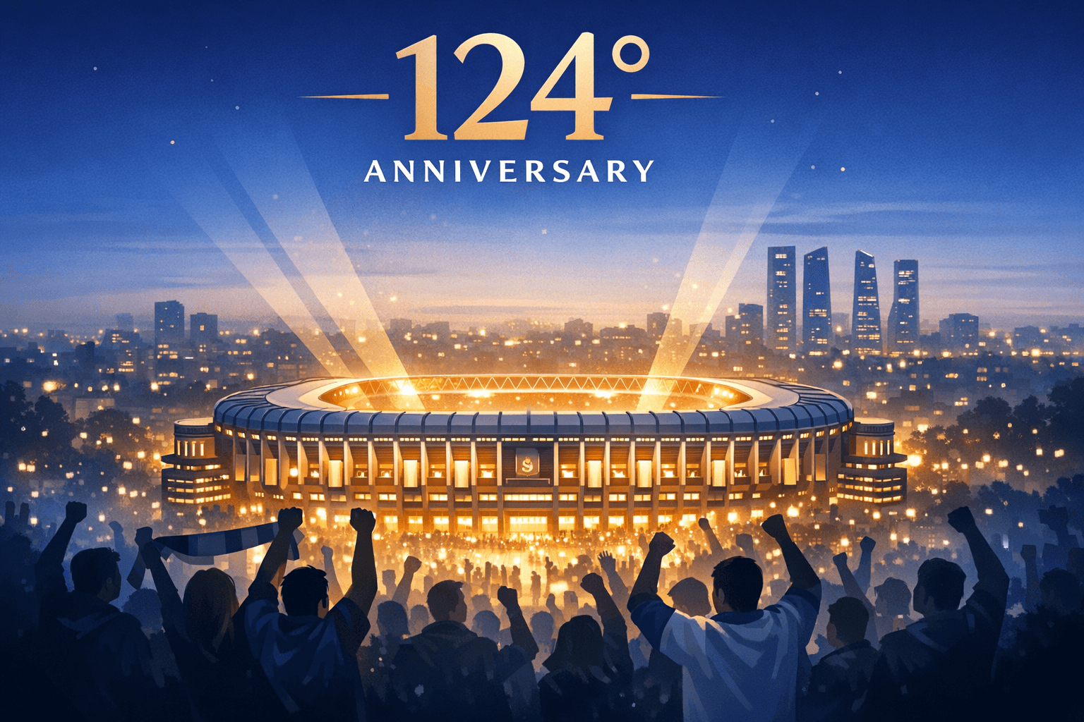 Real Madrid slaví 124 let od svého založení