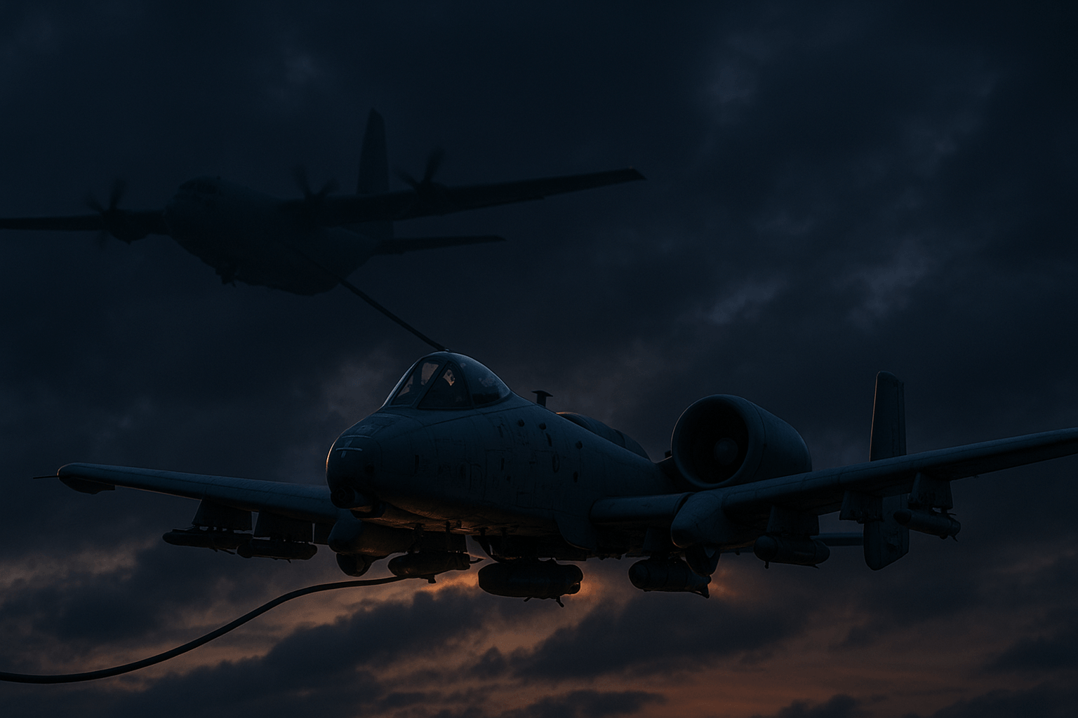 Letoun A-10 Thunderbolt II získal schopnost tankování vzduch-vzduch