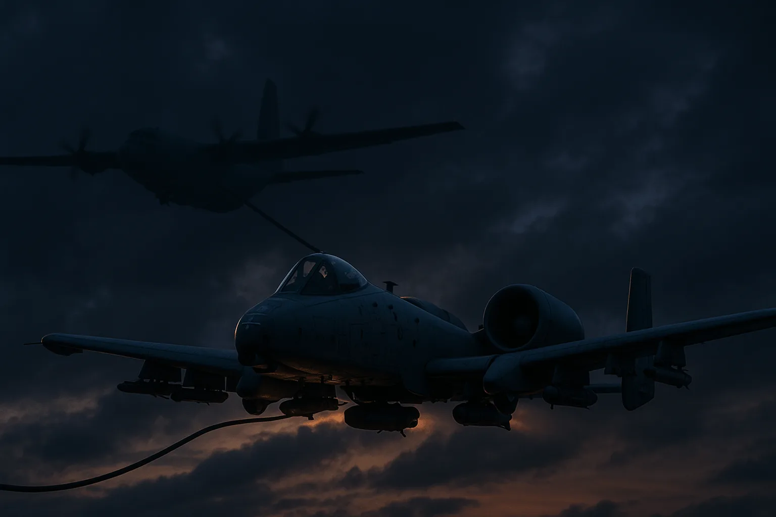 Letoun A-10 Thunderbolt II získal schopnost tankování vzduch-vzduch