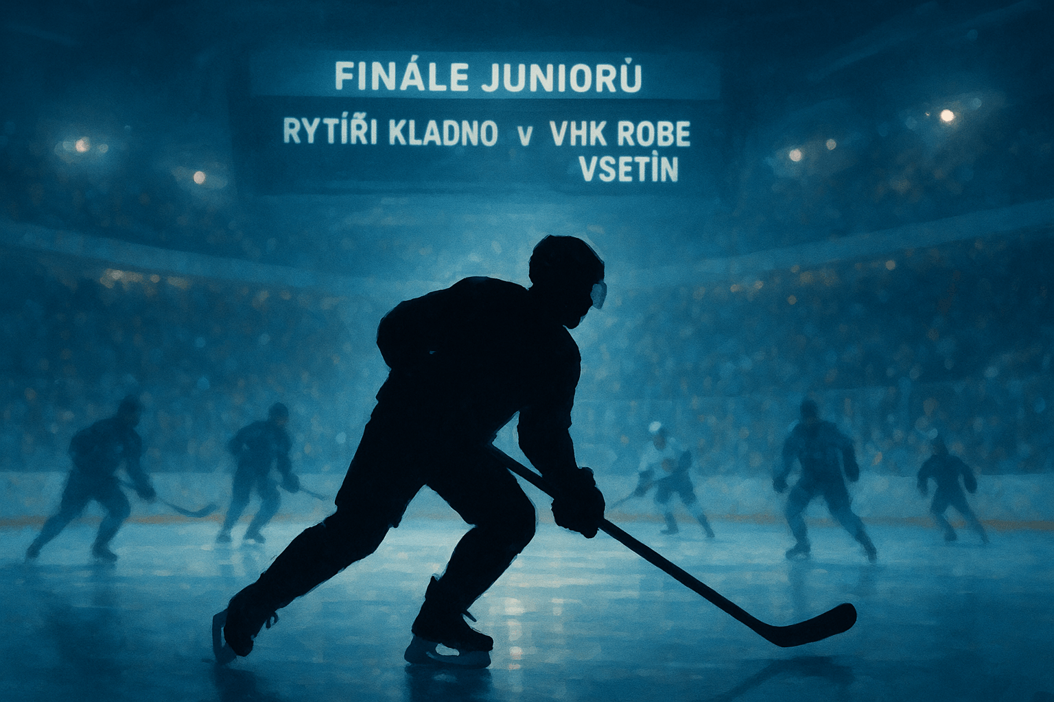 Finálová série Ligy juniorů: Rytíři Kladno vedou nad VHK ROBE Vsetín 2:0