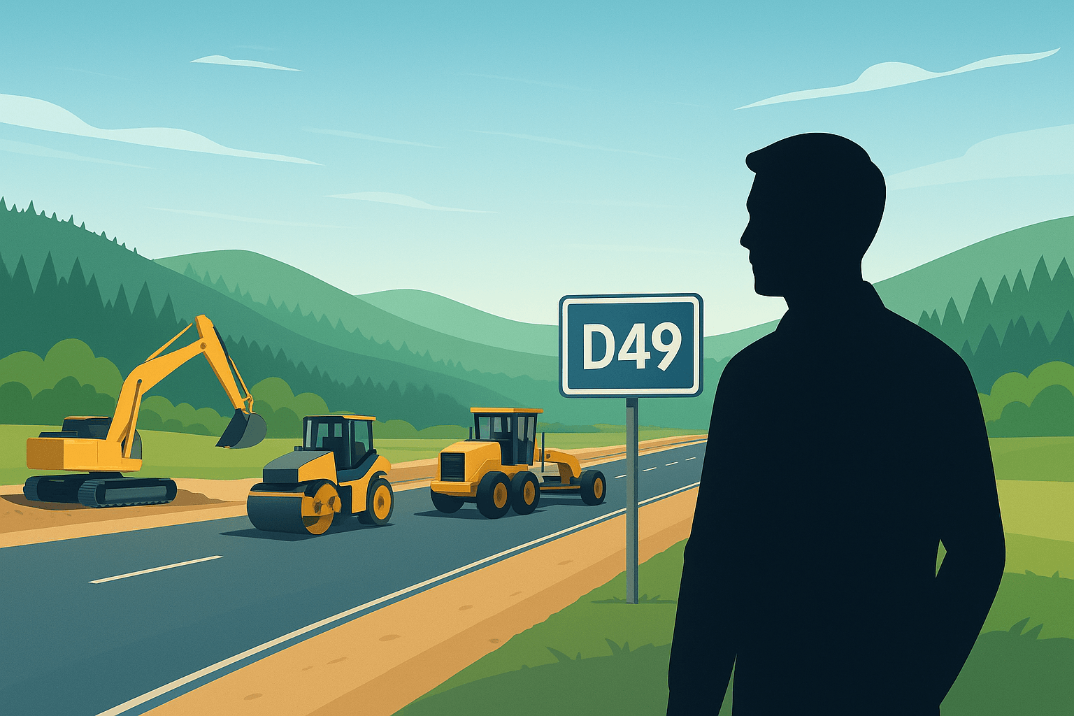 Pokračování výstavby dálnice D49: Nové úseky a právní výzvy