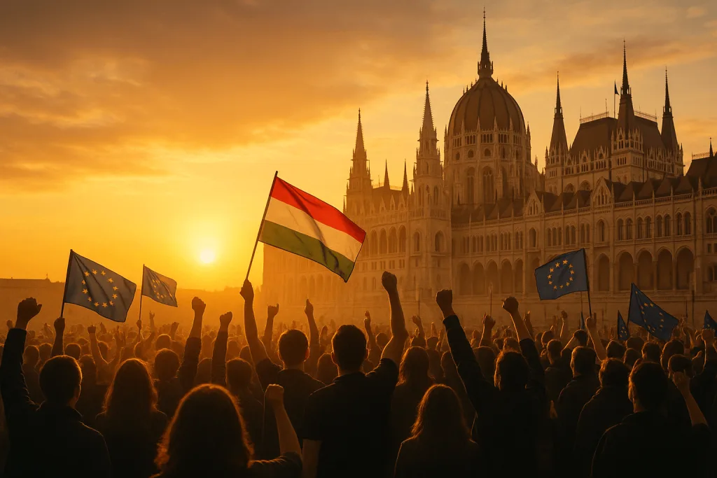 Maďarsko zažívá politický zlom: Orbán po 16 letech poražen
