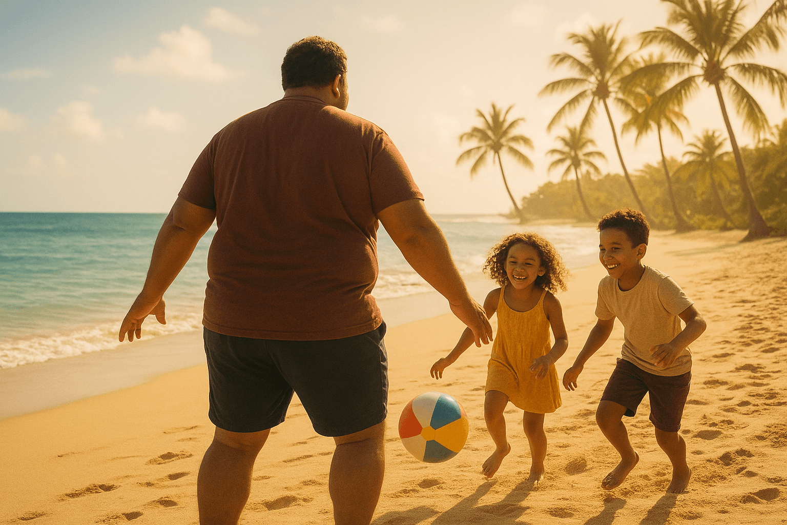 Tom Hardy překvapil fanoušky ‚tatkovským tělem‘ během rodinné dovolené na Barbadosu