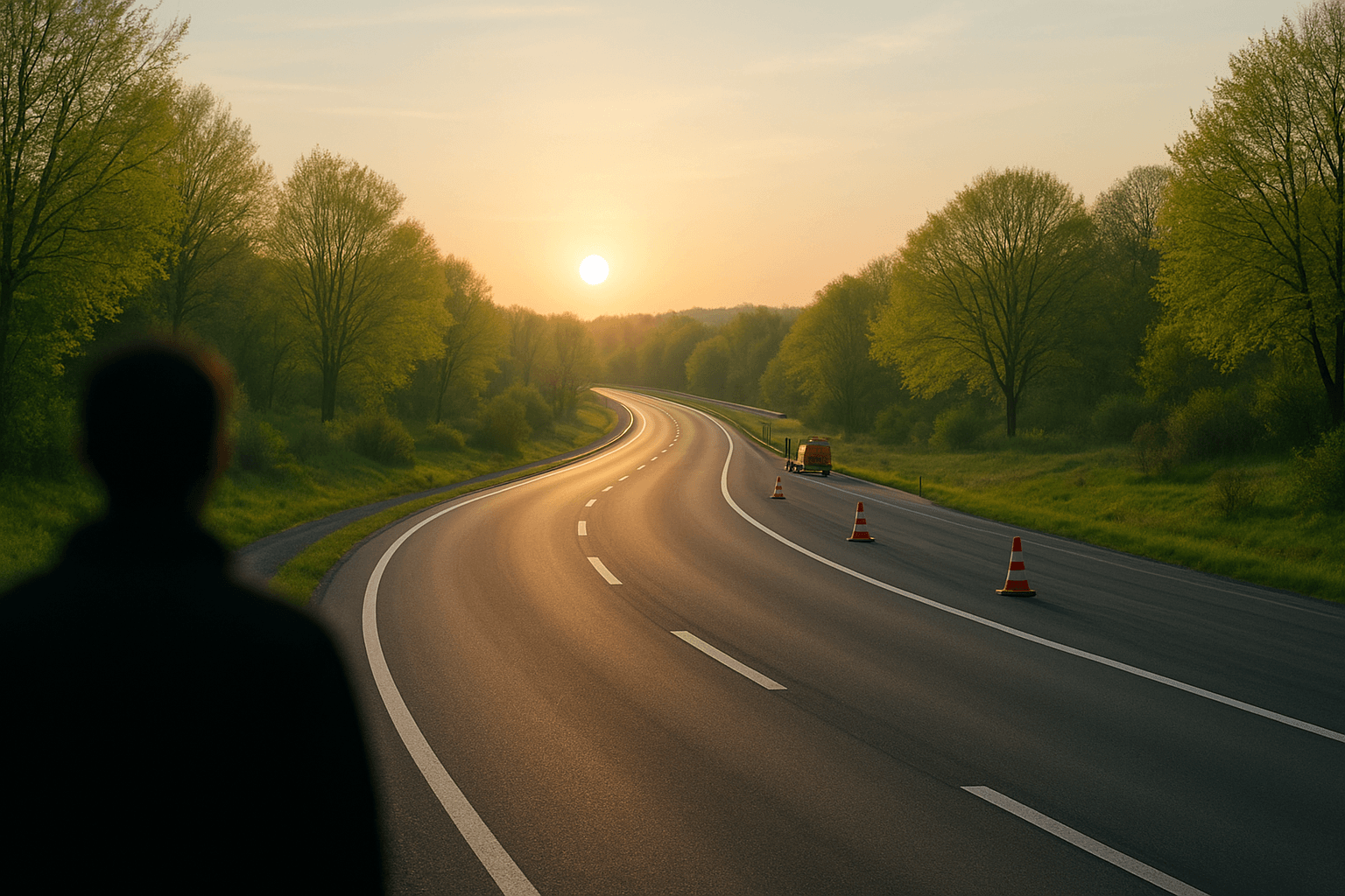 Dopravní omezení na D11: Údržba vozovky mezi km 101,4 a 110 ve směru na Jaroměř