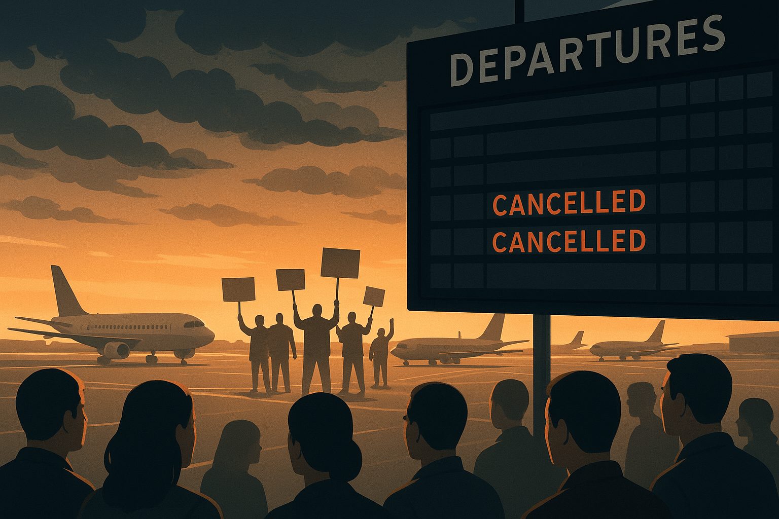 Pokračující stávky Lufthansy ovlivňují evropskou leteckou dopravu