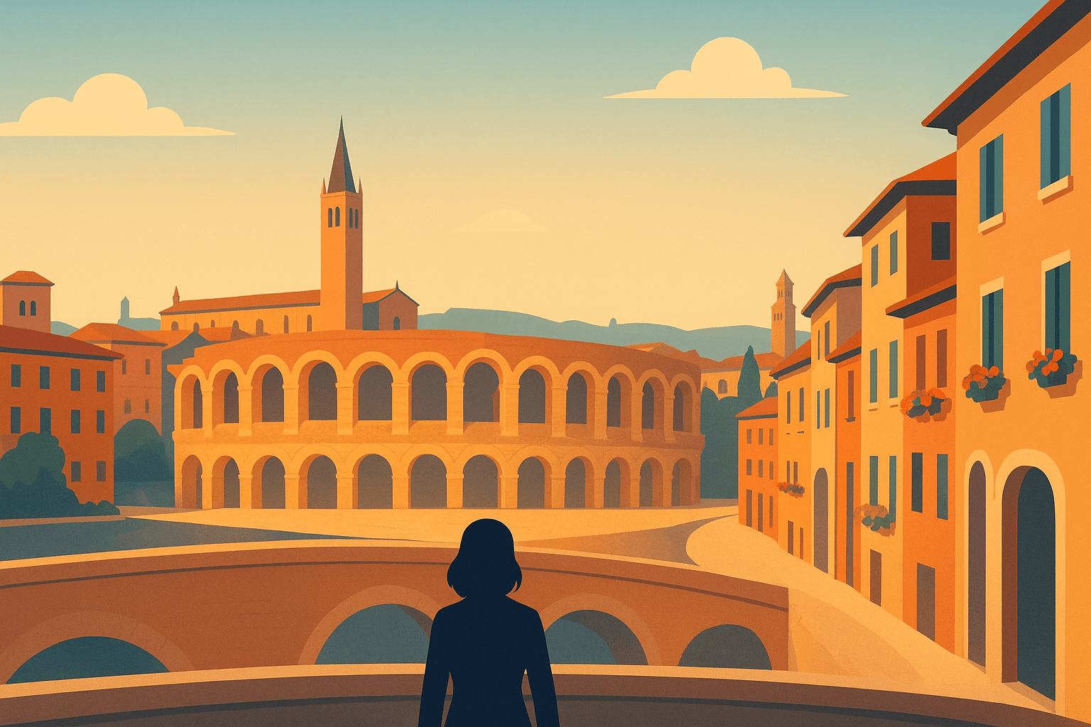 Verona: Město lásky a historie