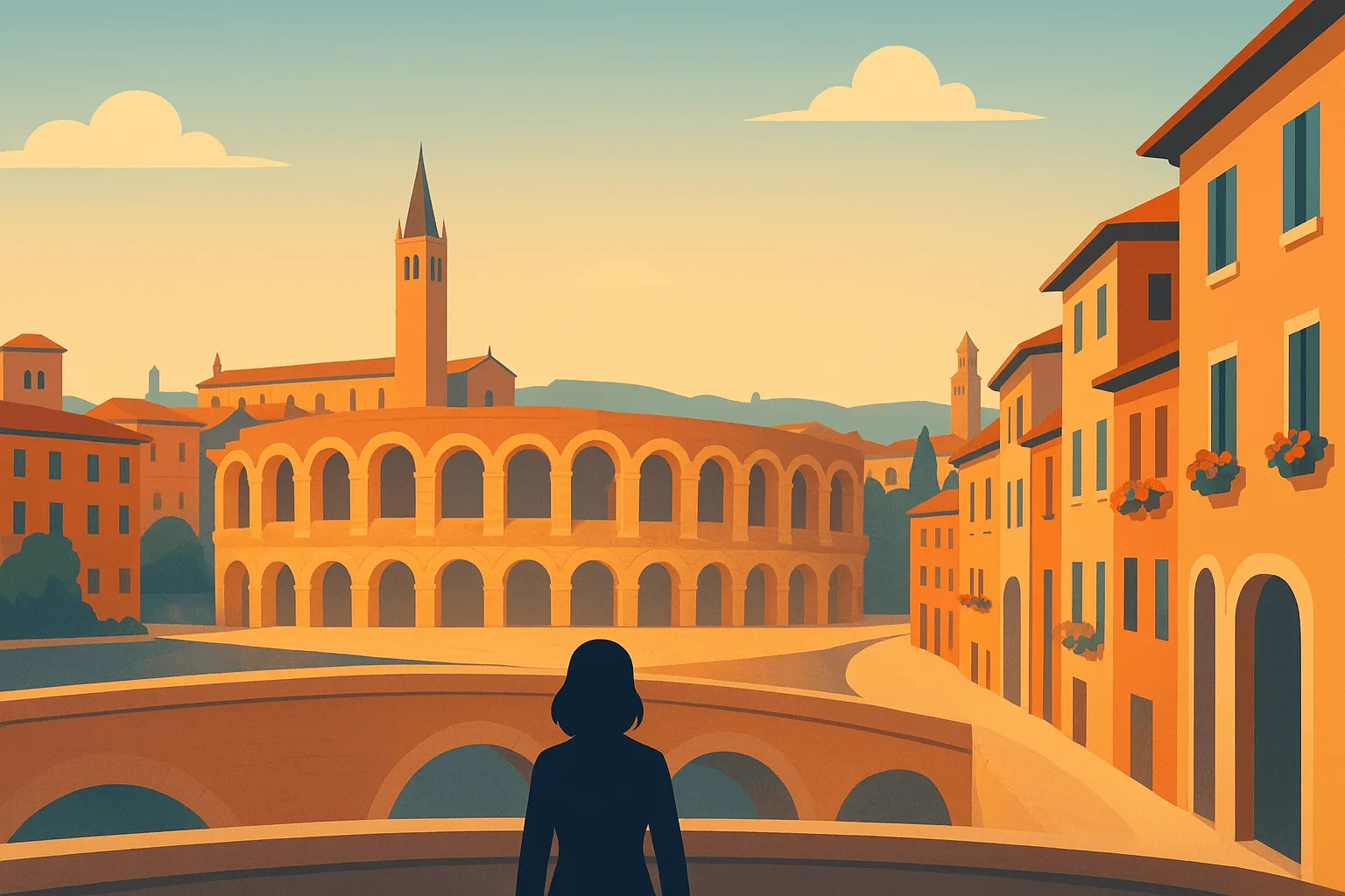 Verona: Město lásky a historie
