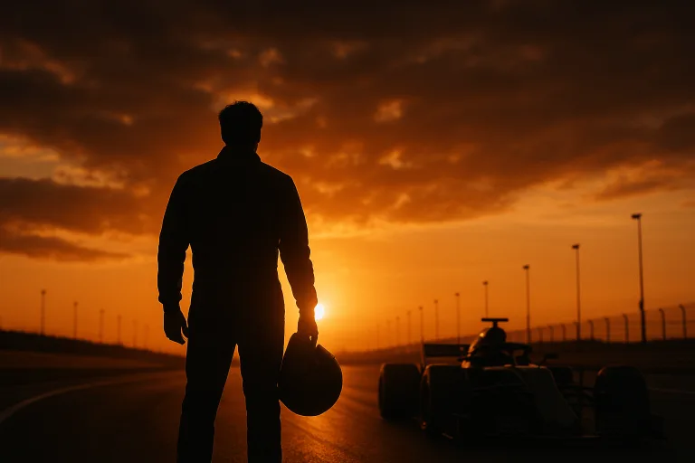 Brad Pitt za volantem monopostu. Film F1 natáčel na skutečných okruzích Grand Prix