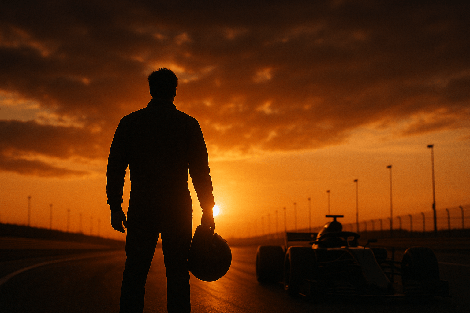 Brad Pitt za volantem monopostu. Film F1 natáčel na skutečných okruzích Grand Prix