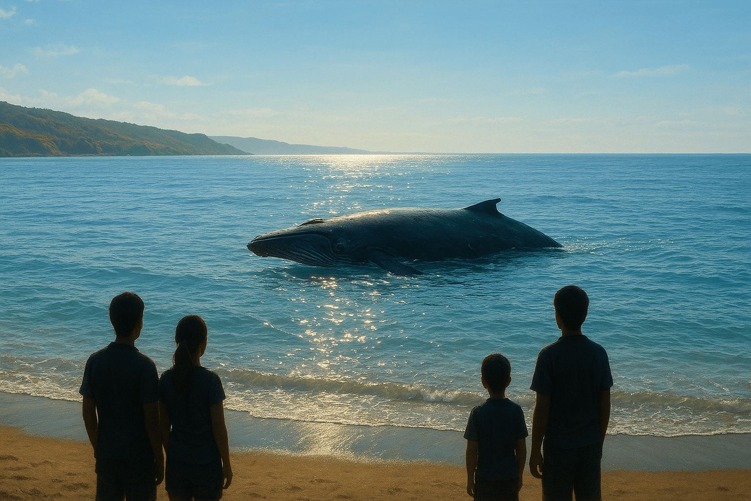 Velryba Timmy se po měsíci vyprostila z mělčiny. Plave zátokou na severu Německa