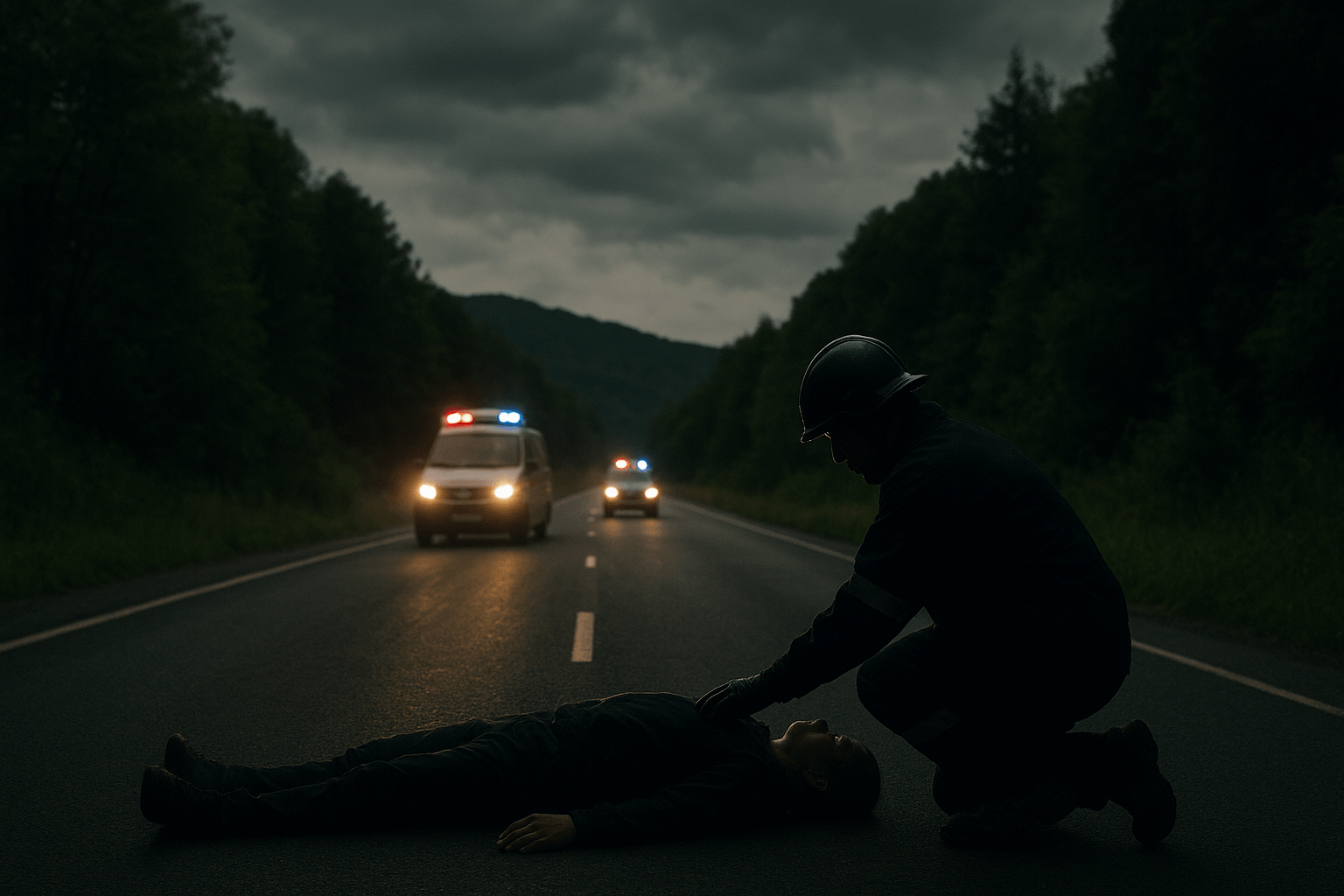 Tragická nehoda na silnici I/68 v Třinci: Vyprošťování zraněných