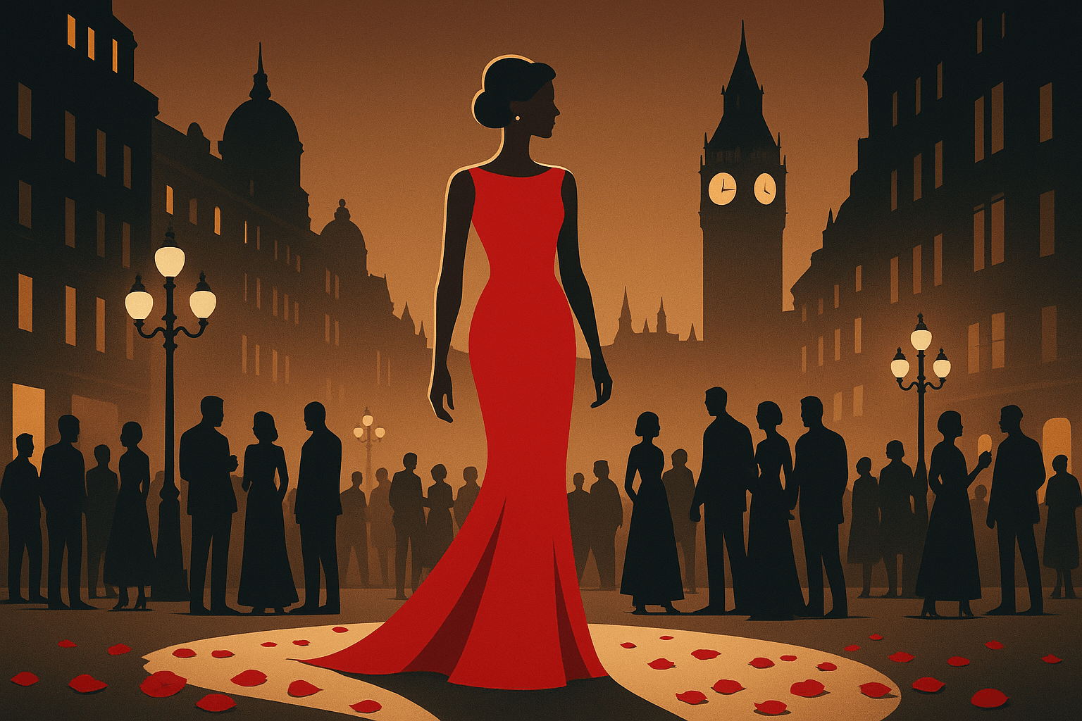 Zorka Hejdová na premiéře filmu Ďábel nosí Pradu 2 v Londýně