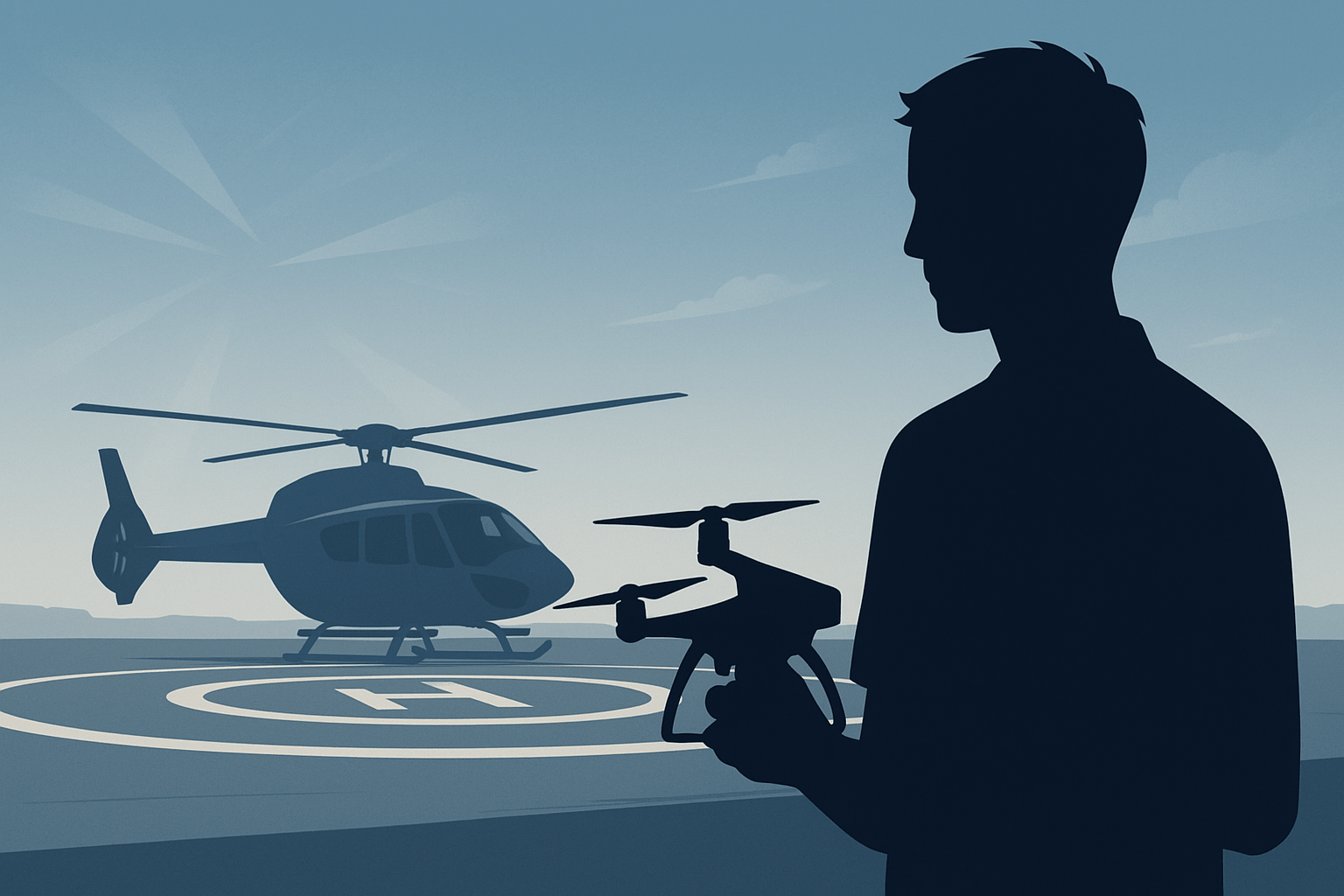 Bezpečnostní incident s dronem u libereckého heliportu: varování pro leteckou dopravu