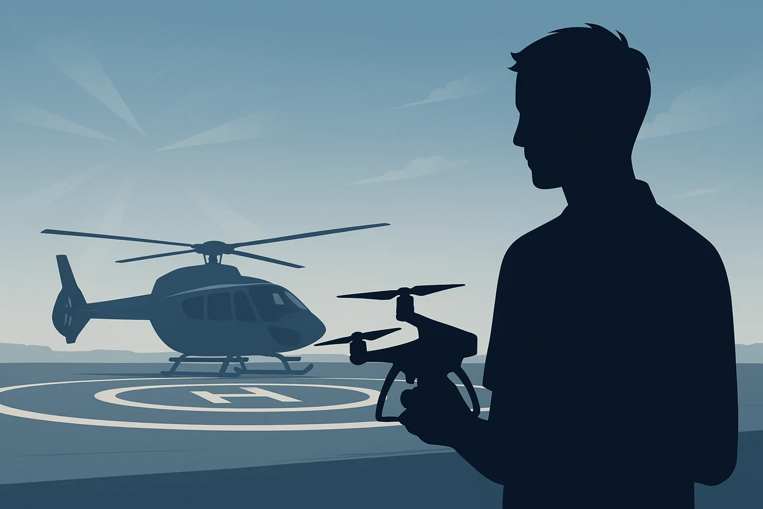 Bezpečnostní incident s dronem u libereckého heliportu: varování pro leteckou dopravu