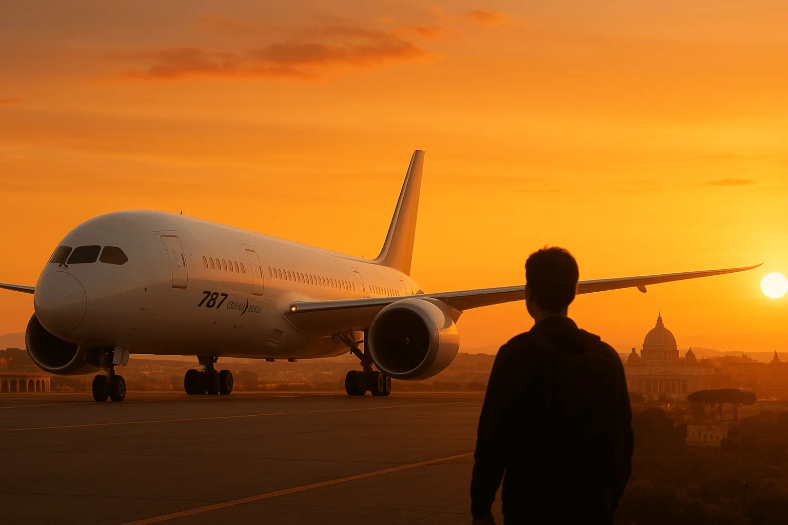 Alaska Airlines zahájila lety do Evropy s cílem Řím