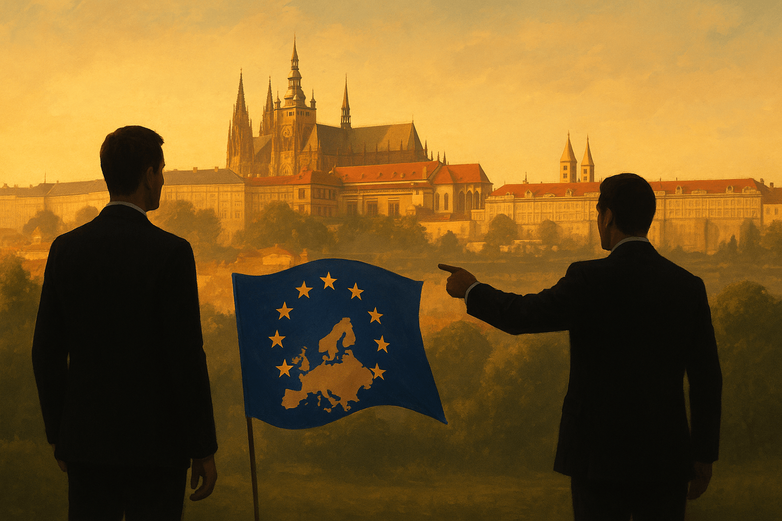 Prezident Petr Pavel přivítal finského protějška na Pražském hradě