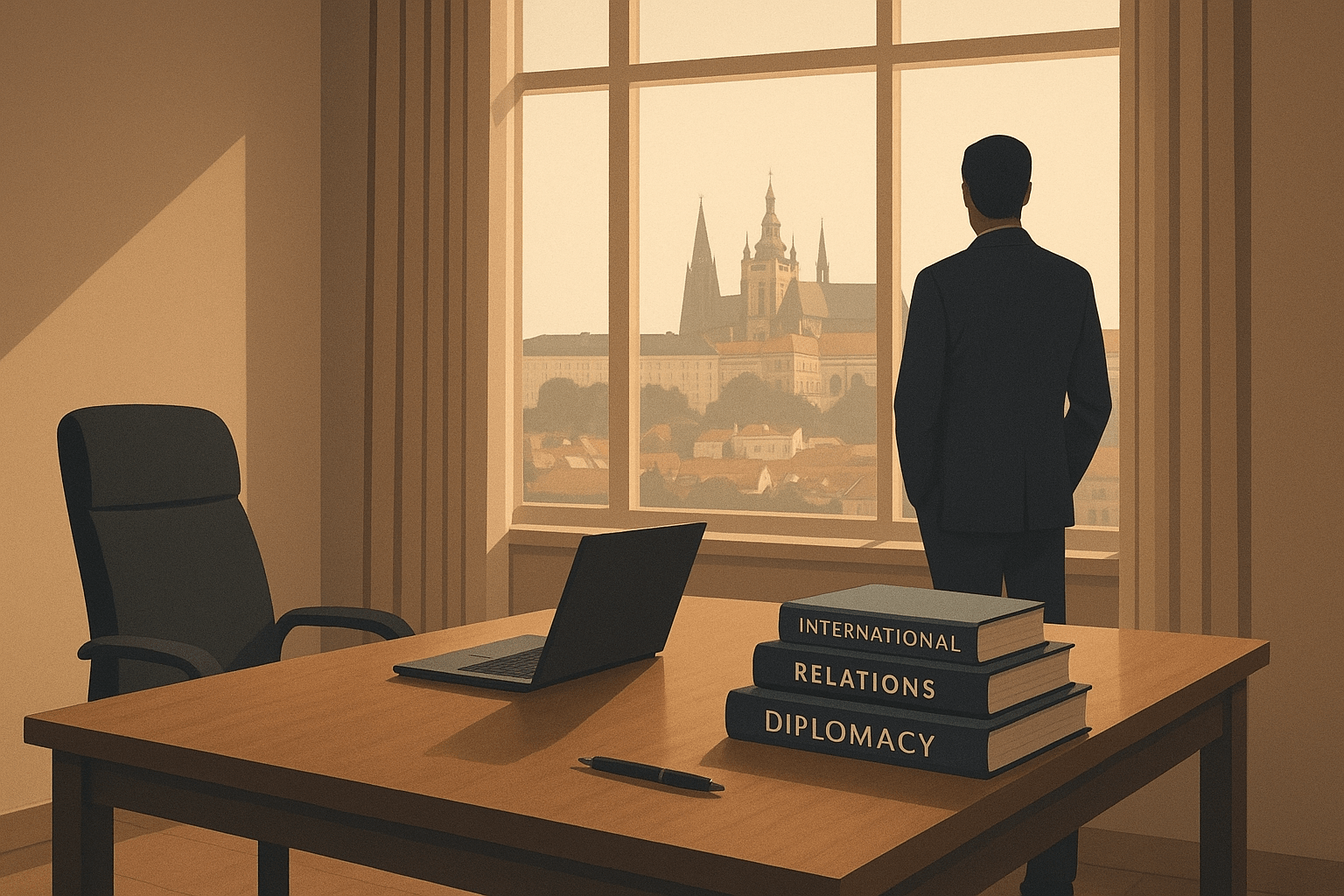 Jakub Landovský: Český diplomat a politik