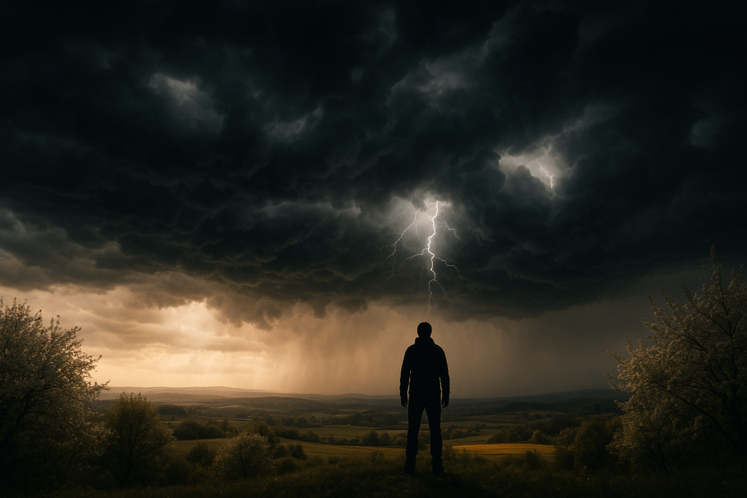 Na Česko se ženou silné bouřky, meteorologové vydali výstrahu