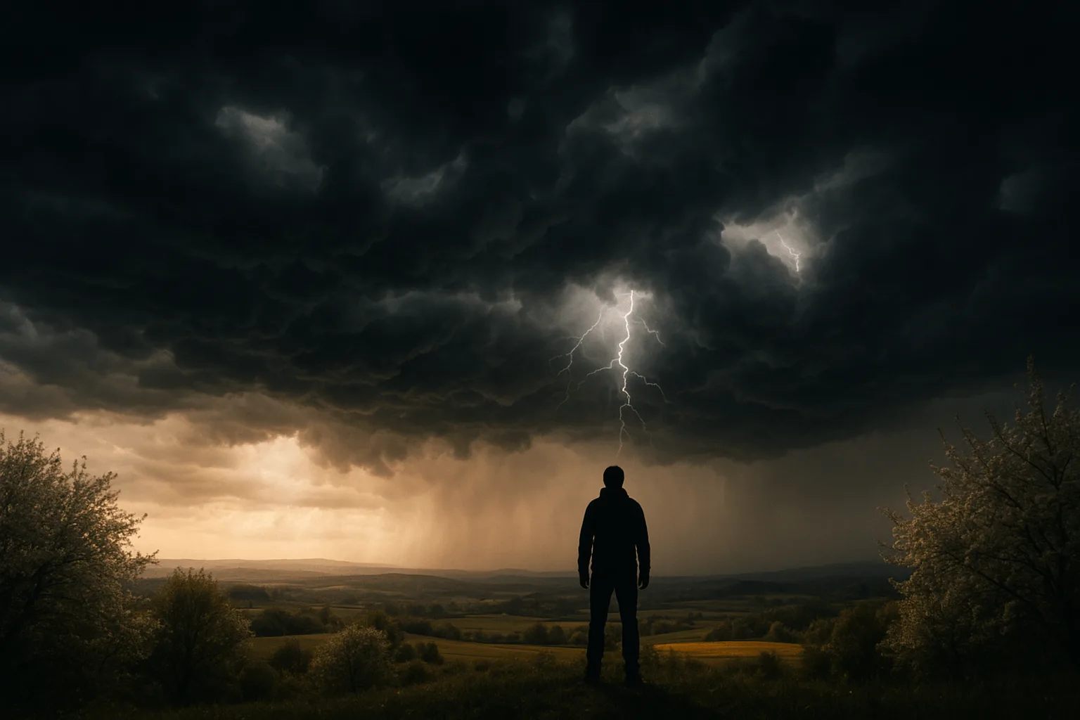 Na Česko se ženou silné bouřky, meteorologové vydali výstrahu
