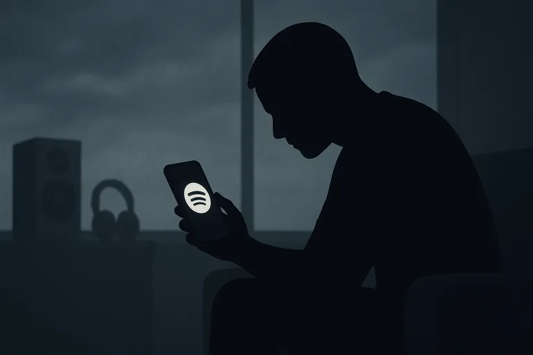 Spotify čelí výpadku: Uživatelé hlásí problémy s přehráváním hudby