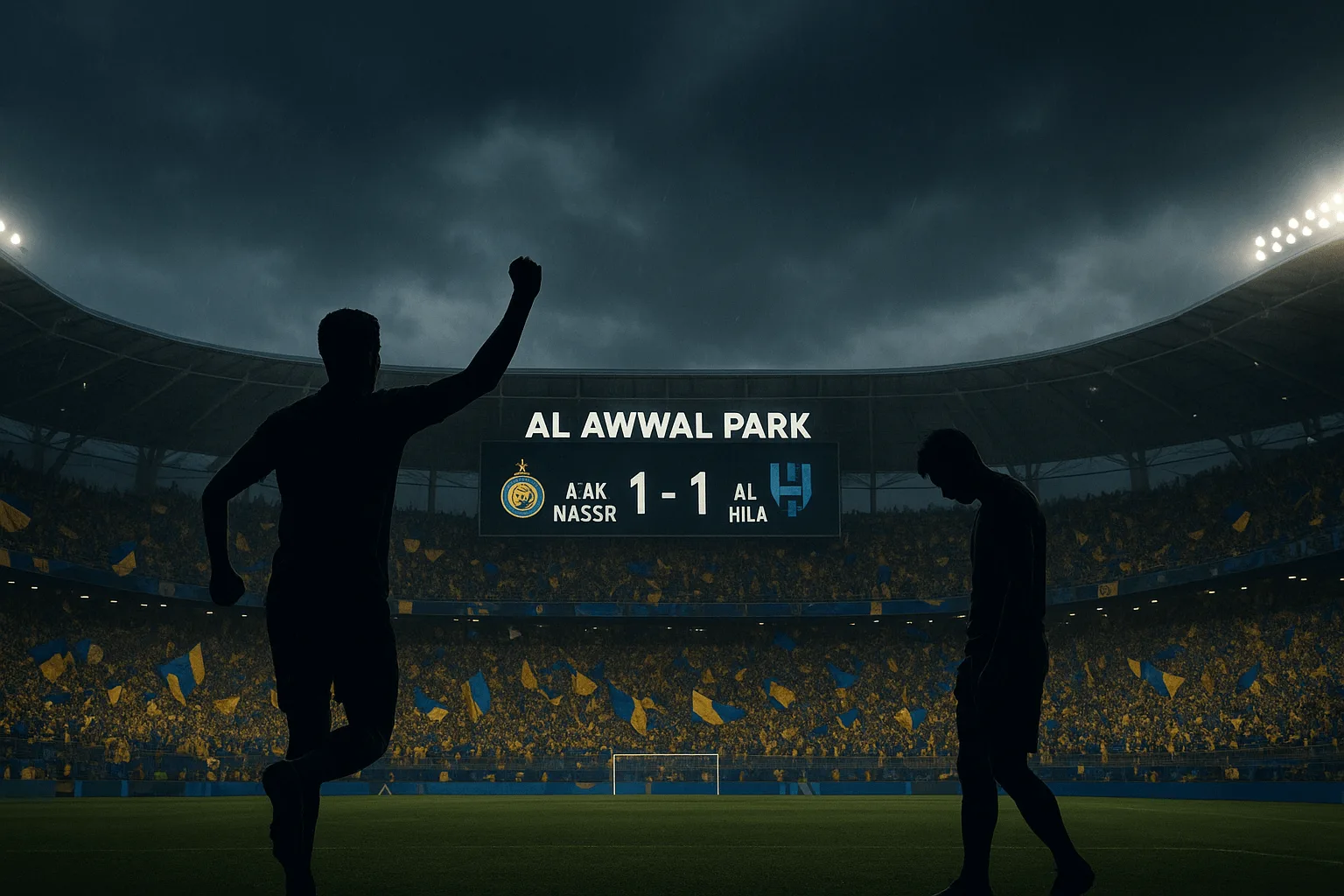 Al Nassr odkládá zisk titulu po remíze s Al Hilal