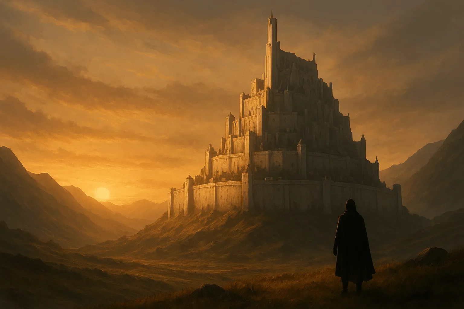 LEGO představuje obří model Minas Tirith z Pána prstenů