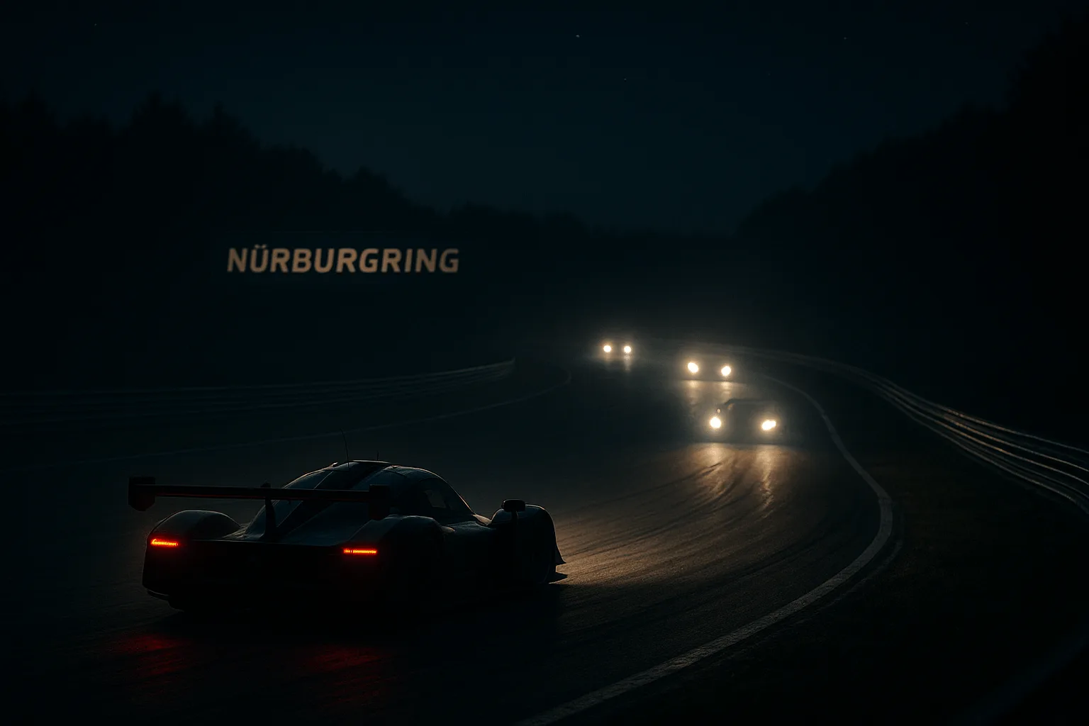 Max Verstappen převzal vedení v závodě 24 hodin Nürburgringu během úchvatné noční jízdy