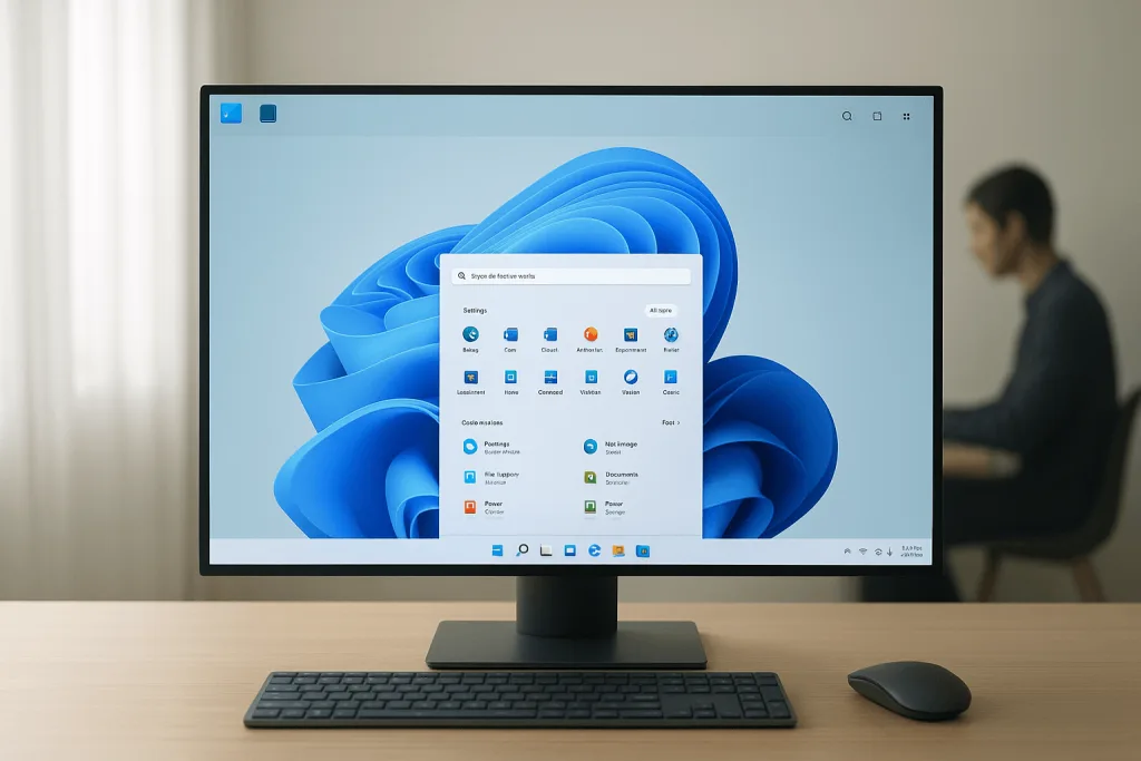 Microsoft plánuje větší kontrolu nad hlavním panelem a nabídkou Start ve Windows 11