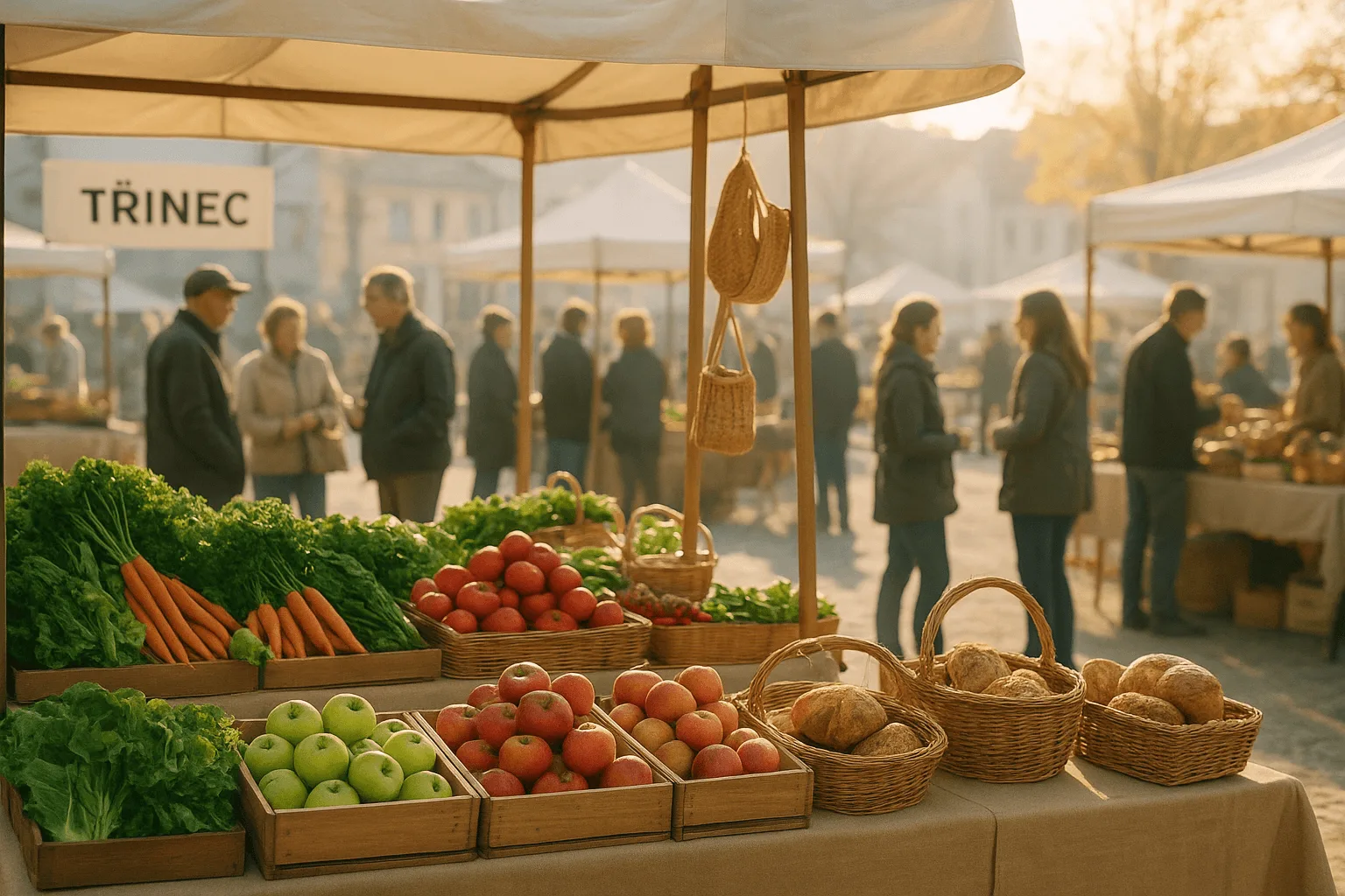 Třinecké farmářské trhy: Podpora místních producentů a udržitelnosti