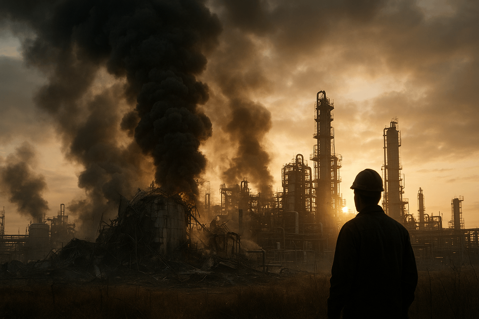 Výbuch v petrochemickém závodě MOL v Maďarsku: Jeden mrtvý a několik zraněných