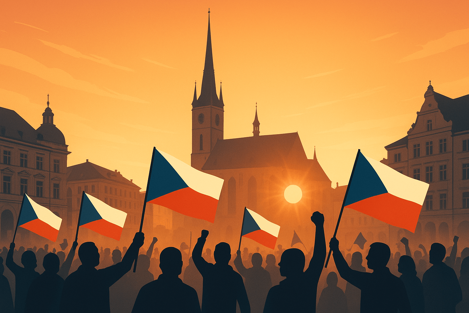 Demonstrace v Brně proti sjezdu sudetských Němců