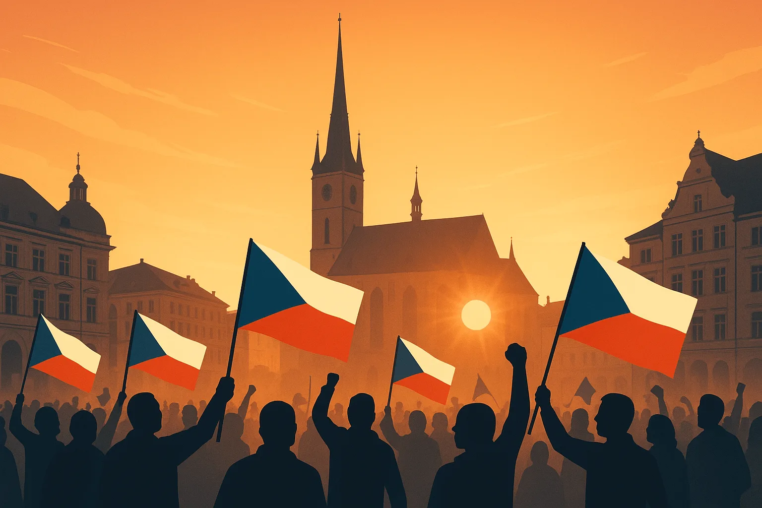 Demonstrace v Brně proti sjezdu sudetských Němců