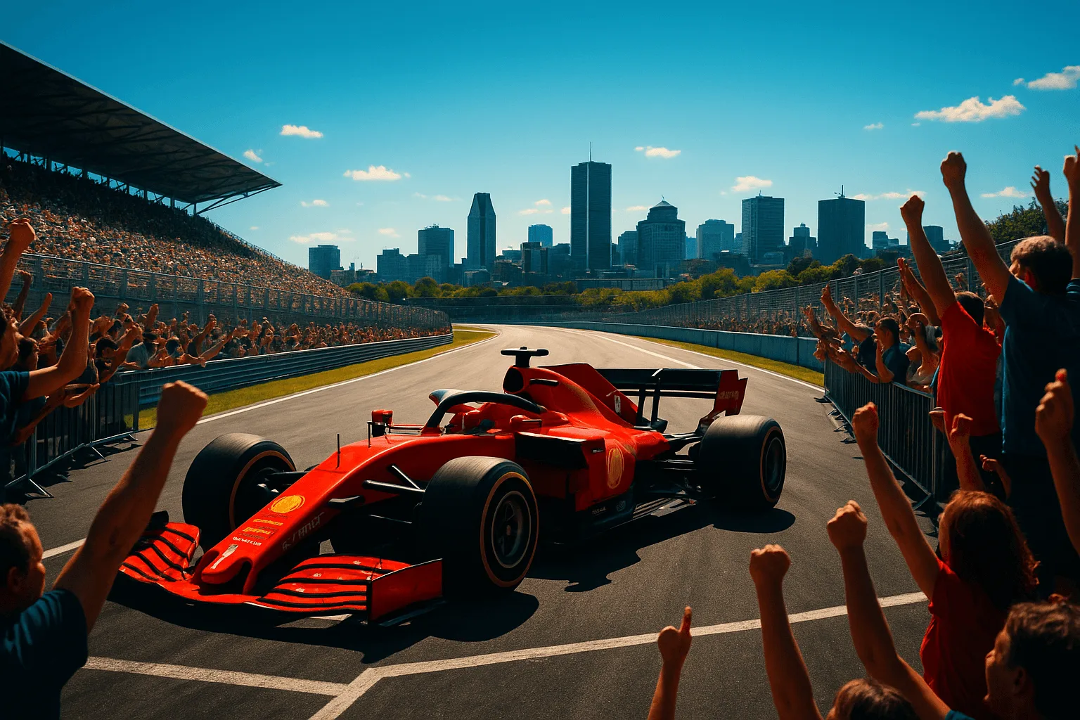 Lewis Hamilton dosáhl svého nejlepšího výsledku s Ferrari na Velké ceně Kanady