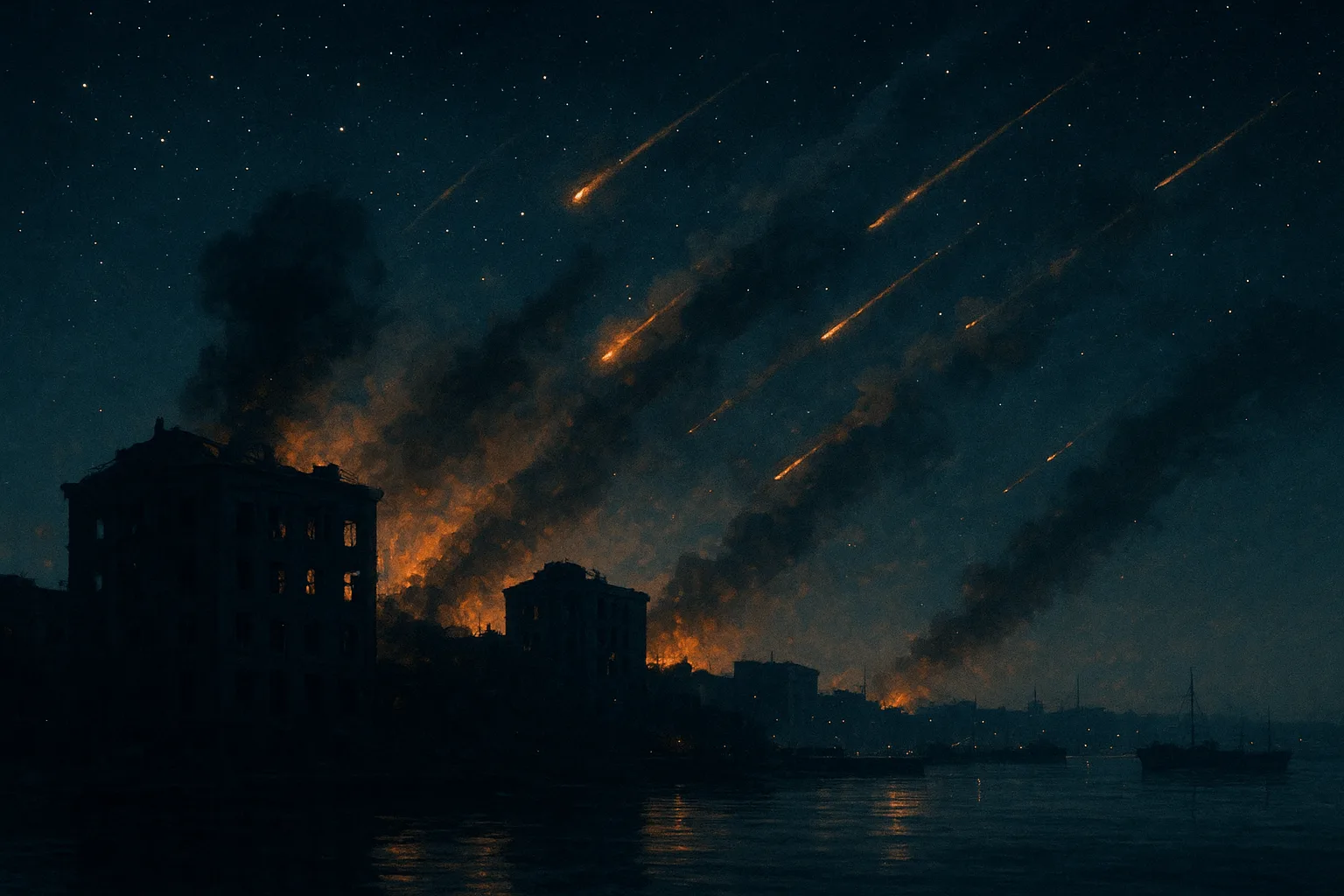 Sevastopol čelí nočnímu útoku: Rakety Storm Shadow zasáhly centrální banku