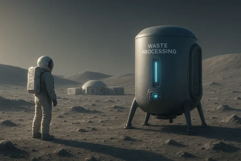 NASA zahajuje testování zařízení pro zpracování odpadních vod na Měsíci