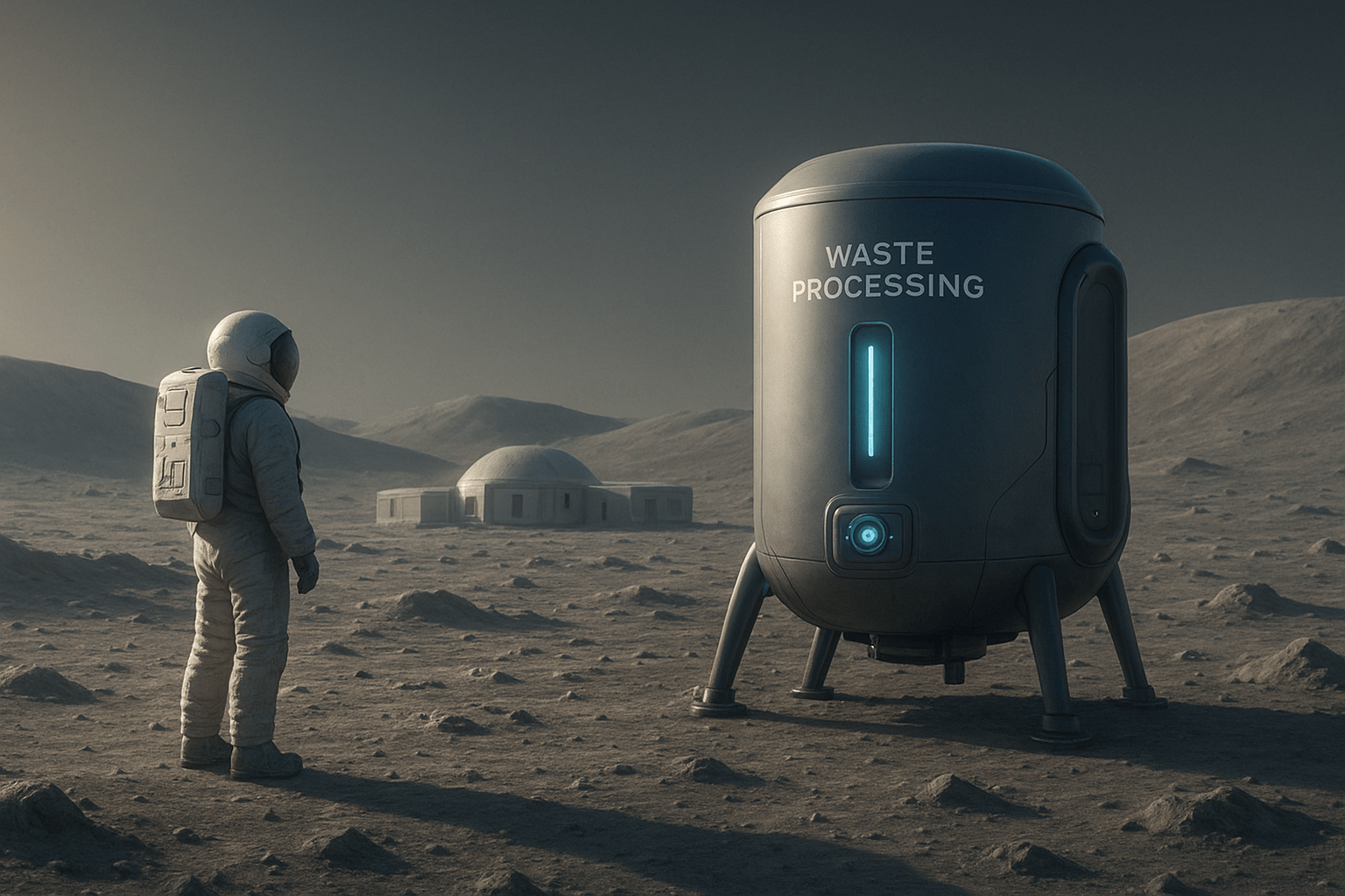 NASA zahajuje testování zařízení pro zpracování odpadních vod na Měsíci