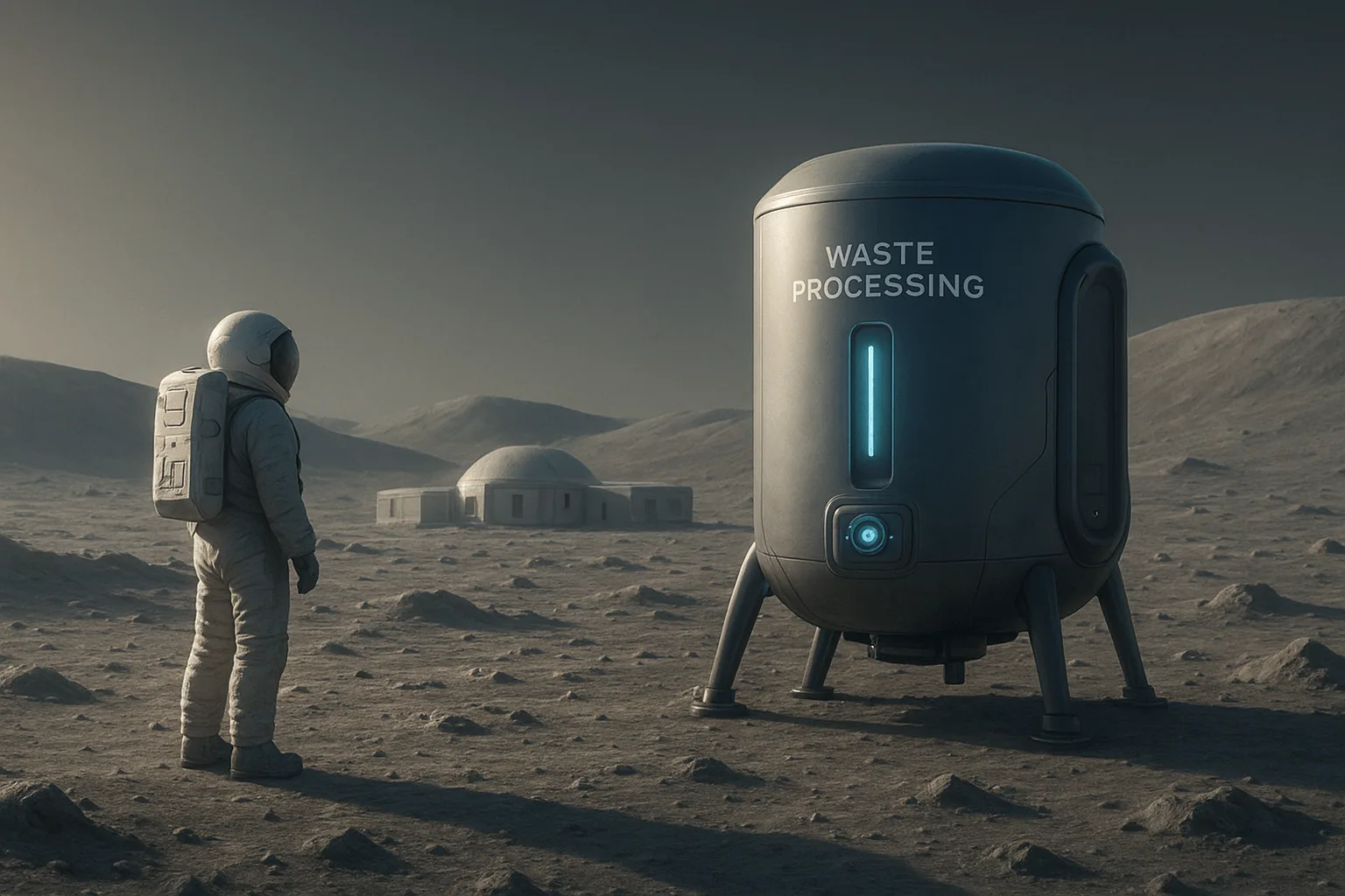 NASA zahajuje testování zařízení pro zpracování odpadních vod na Měsíci
