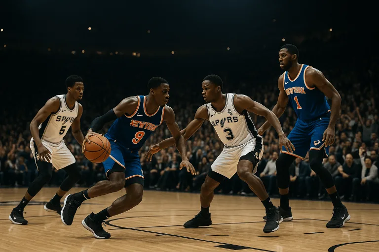 NBA Finals: Knicks vedou nad Spurs 2:0 po vítězství 105:104