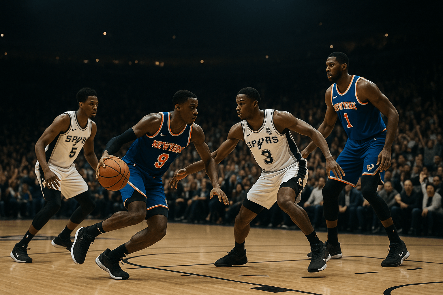 NBA Finals: Knicks vedou nad Spurs 2:0 po vítězství 105:104