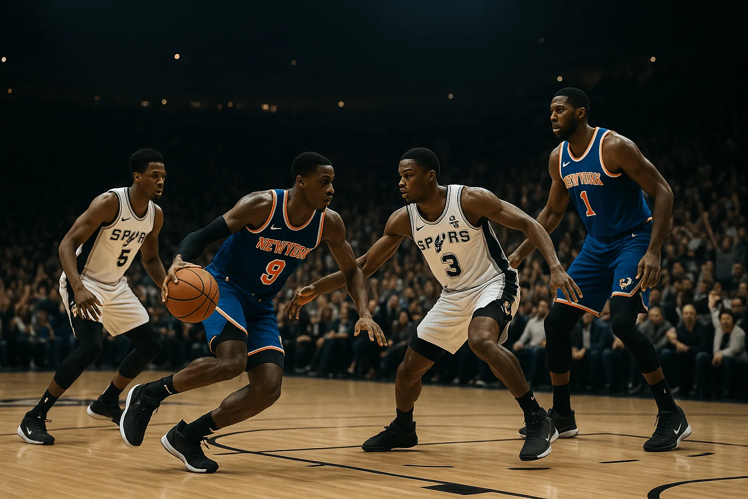 NBA Finals: Knicks vedou nad Spurs 2:0 po vítězství 105:104