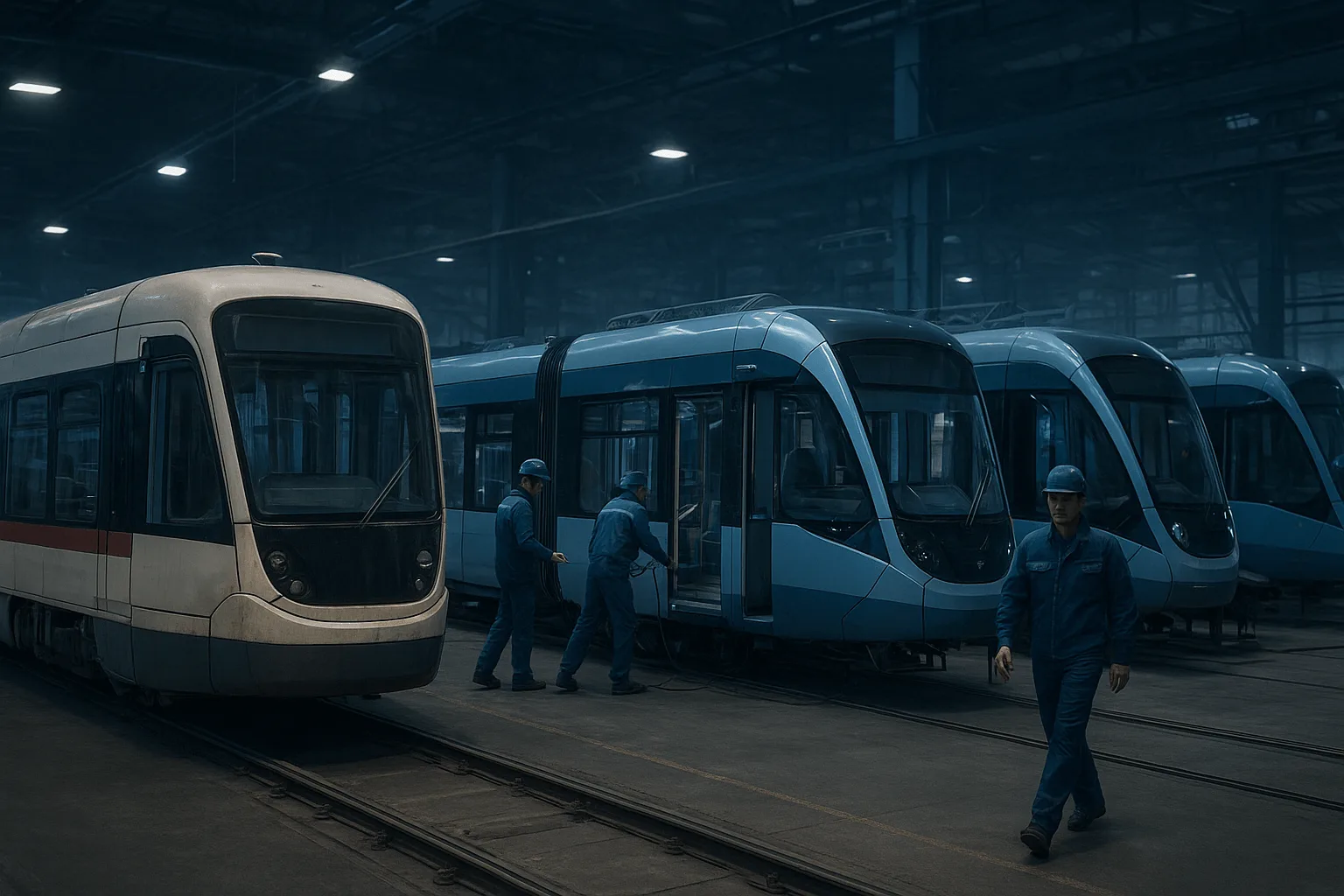 Budapešť zahajuje montáž nových tramvají CAF Urbos 3