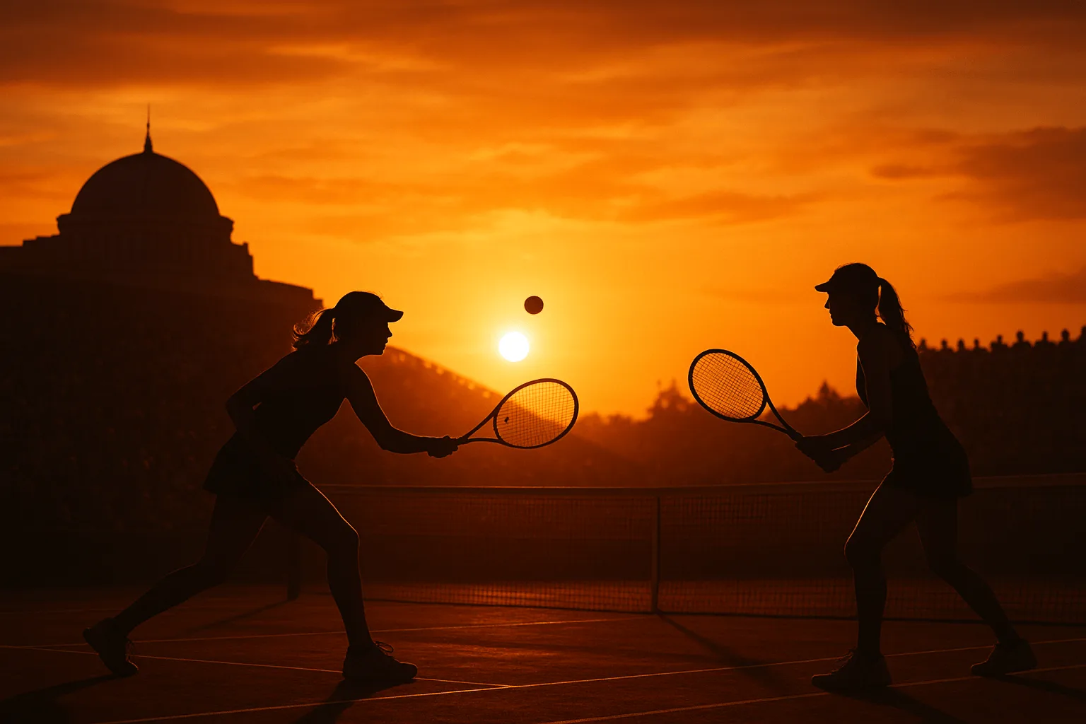 Kateřina Siniaková a Taylor Townsendová ve finále čtyřhry na Roland Garros