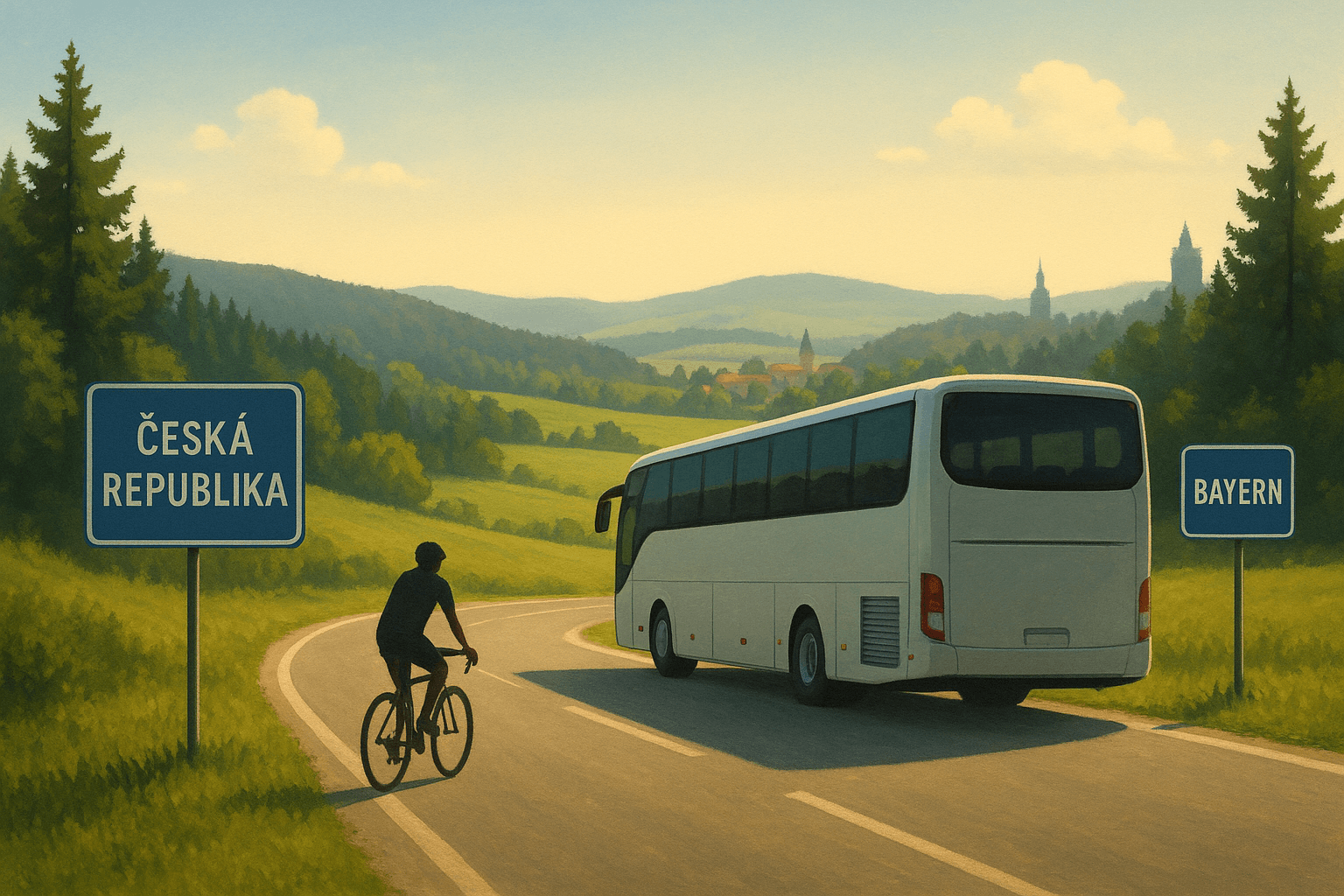 Nová přeshraniční autobusová linka propojí Tachov s Bavorskem