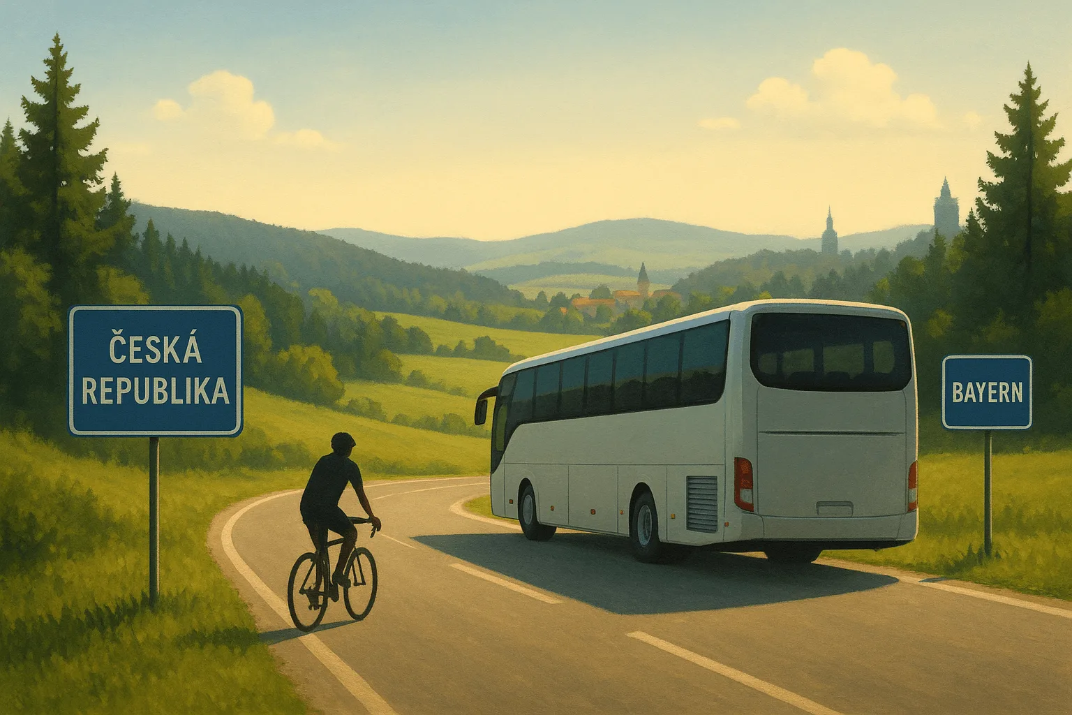 Nová přeshraniční autobusová linka propojí Tachov s Bavorskem
