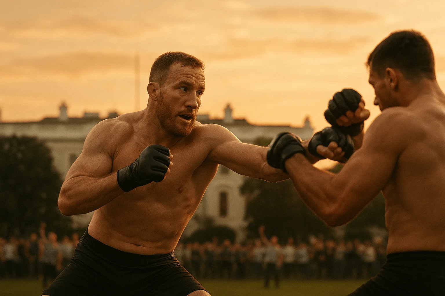 Justin Gaethje šokuje svět vítězstvím nad Ilia Topuriou na UFC Freedom 250